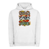 Pigment Lunar Rock Leaves lattes Fall pumpkin Urban Hoodie - NancyCooperArtShop