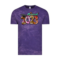 Cloud Purple class of 2023 Vintage Tee - RacoonDesign