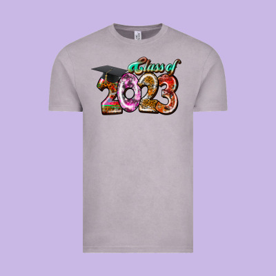 Class Of 2023 Vintage Tee Designed By Racoondesign