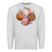 Dove Grey christmas pan dulce Premium Sweatshirt - MaliasSmallBusiness