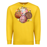 Lemon christmas pan dulce Premium Sweatshirt - MaliasSmallBusiness
