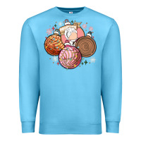 Ocean Blue christmas pan dulce Premium Sweatshirt - MaliasSmallBusiness
