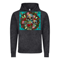 Vintage Black sugar skulls tumbler 3 Vintage Hoodie - CTS Tumbler Store