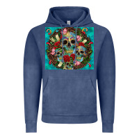 Vintage Denim sugar skulls tumbler 3 Vintage Hoodie - CTS Tumbler Store