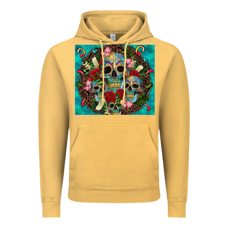 Sugar Skulls Tumbler 3 Vintage Hoodie by CTS Tumbler Store | Teevron