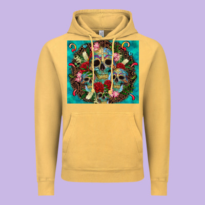 Sugar Skulls Tumbler 3 Vintage Hoodie Designed By Cts Tumbler Store