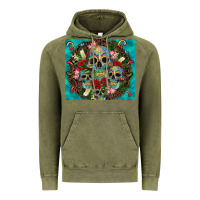 Vintage Olive sugar skulls tumbler 3 Vintage Hoodie - CTS Tumbler Store