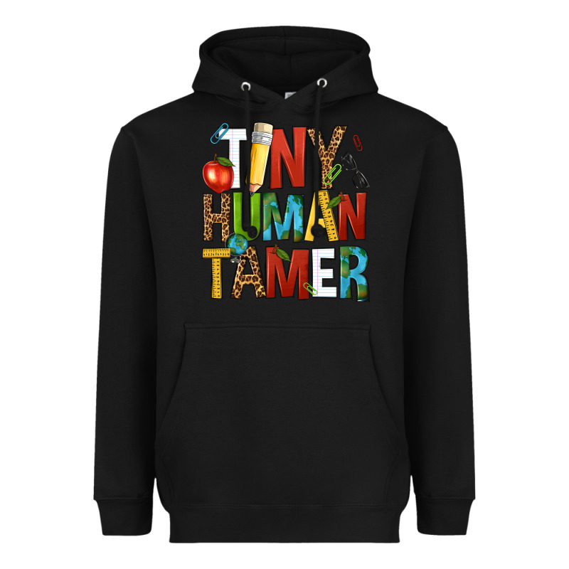 Tiny Human Tamer Heavyweight Hoodie by NancyCooperArtShop | Teevron