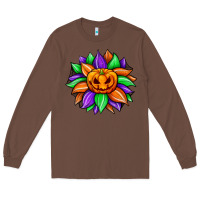 Chestnut sunflower halloween Long Sleeve Tee - JahusDesignShop