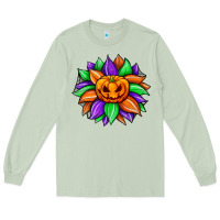 Matcha sunflower halloween Long Sleeve Tee - JahusDesignShop