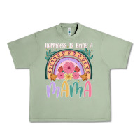 Oil Green happiness is being a mama Urban Heavy Tee - JahusDesignShop