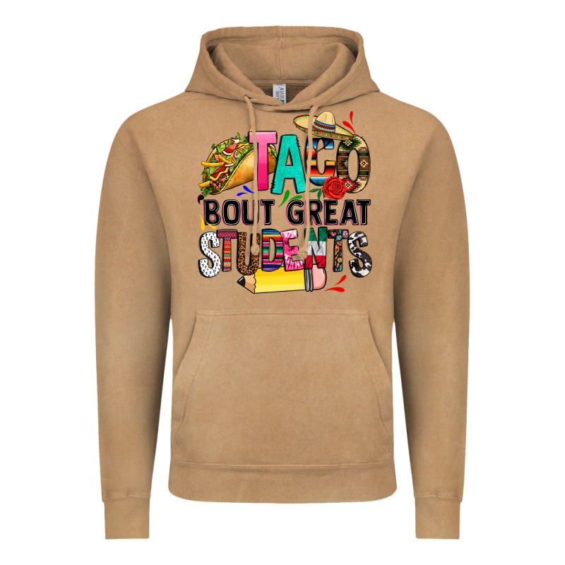 Taco Bout Great Students Vintage Hoodie by CTS Tumbler Store | Teevron