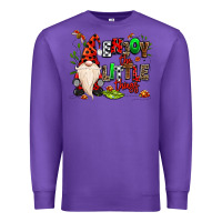 Purple enjoy the little things Premium Sweatshirt - MaliasSmallBusiness