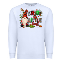 White enjoy the little things Premium Sweatshirt - MaliasSmallBusiness