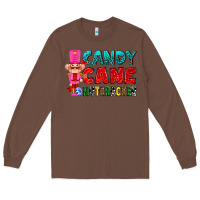 Chestnut candy cane and pink nutcracker ado Long Sleeve Tee - AdoDesignShop