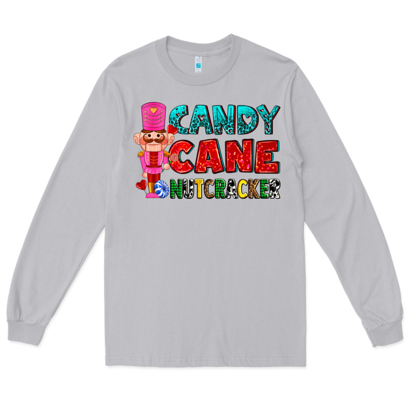 Candy Cane And Pink Nutcracker Ado Long Sleeve Tee by AdoDesignShop | Teevron