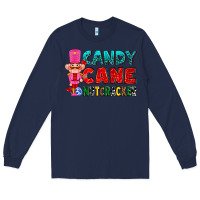 Navy candy cane and pink nutcracker ado Long Sleeve Tee - AdoDesignShop