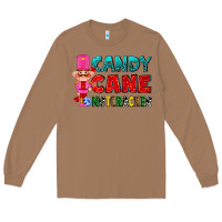 Toasted Coconut candy cane and pink nutcracker ado Long Sleeve Tee - AdoDesignShop