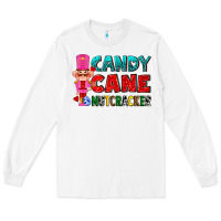 White candy cane and pink nutcracker ado Long Sleeve Tee - AdoDesignShop