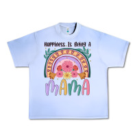 Grape Ice happiness is being a mama Urban Heavy Tee - JahusDesignShop