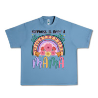 Pebble Blue happiness is being a mama Urban Heavy Tee - JahusDesignShop
