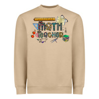Mushroom math teacher Heavyweight Sweatshirt - CowhideDigitalArt