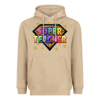 Mushroom super teacher with leopard Heavyweight Hoodie - NancyCooperArtShop