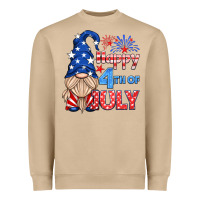 Happy 4th Of July Gnome Heavyweight Sweatshirt | Teevron