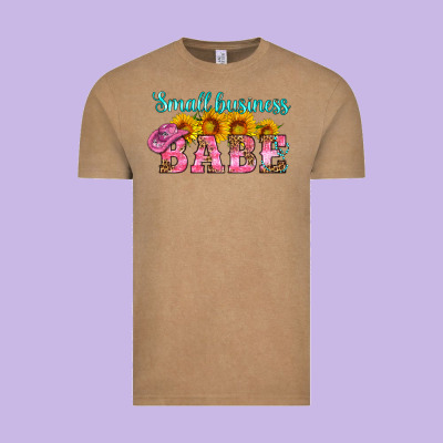 Small Business Babe Vintage Tee Designed By Hra Design Shop