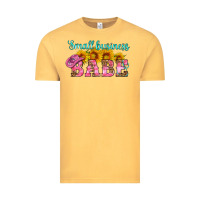 Vintage Mustard small business babe Vintage Tee - HRA Design Shop