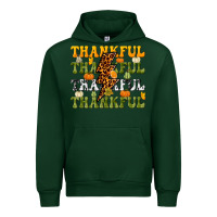 Forest Green Thankful Thankful Thankful Urban Hoodie - NancyCooperArtShop
