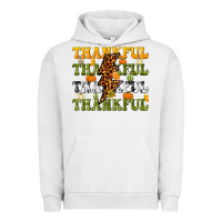 Pigment Lunar Rock Thankful Thankful Thankful Urban Hoodie - NancyCooperArtShop