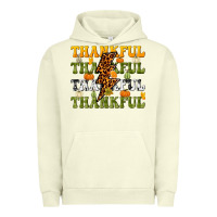 Pigment Pistachio Thankful Thankful Thankful Urban Hoodie - NancyCooperArtShop