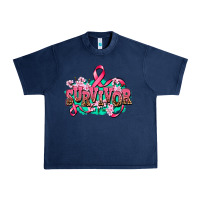 Navy survivor Urban Heavy Tee - AdoDesignShop