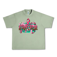 Oil Green survivor Urban Heavy Tee - AdoDesignShop
