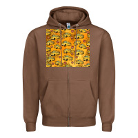 Chestnut school bus pattern tumbler 20oz Zipper Hoodie - Jasminsmagicworld