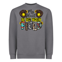 Storm my heart is on that field Heavyweight Sweatshirt - CowhideDigitalArt