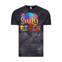 Cloud Black salty beach Vintage Tee - HRA Design Shop