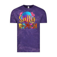 Cloud Purple salty beach Vintage Tee - HRA Design Shop