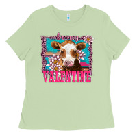 Matcha be my valentine with guarnsey Ladies Tee - AdoDesignShop