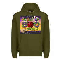 Army Green teacher boo crew tumbler Premium Hoodie - BarkalooDesign