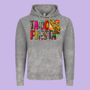 Taco Fiesta Vintage Hoodie Designed By Cts Tumbler Store