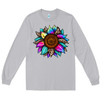 Moon Dust sunflower tie dye Long Sleeve Tee - JahusDesignShop