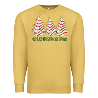 Antique Gold oh christmas tree cake Premium Sweatshirt - MaliasSmallBusiness