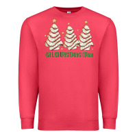 Cardinal oh christmas tree cake Premium Sweatshirt - MaliasSmallBusiness
