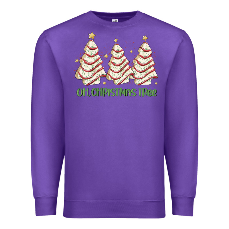 Oh Christmas Tree Cake Premium Sweatshirt by MaliasSmallBusiness | Teevron
