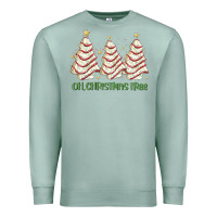 Seafoam oh christmas tree cake Premium Sweatshirt - MaliasSmallBusiness
