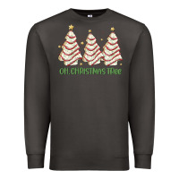 Smoke oh christmas tree cake Premium Sweatshirt - MaliasSmallBusiness