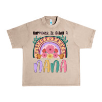 French Oak happiness is being a nana Urban Heavy Tee - JahusDesignShop