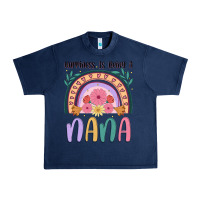 Navy happiness is being a nana Urban Heavy Tee - JahusDesignShop